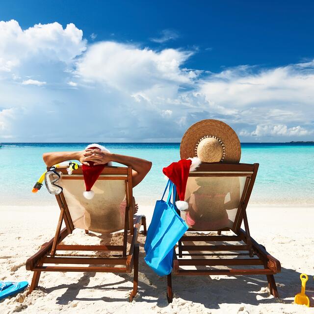 a couple enjoying on the beach