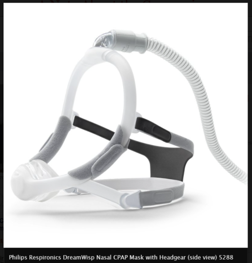 Philips Respironics DreamWisp Nasal CPAP Mask with