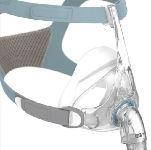 close up picture of the Fisher Paykel Vitera CPAP Full Face Mask